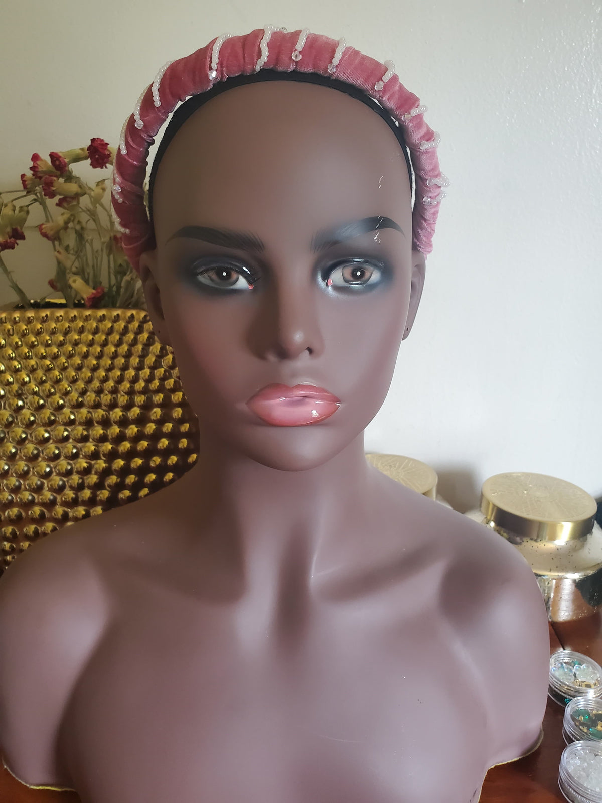 Luxurious Beaded Haitian Headbands